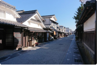 河原町妻入商家群の写真